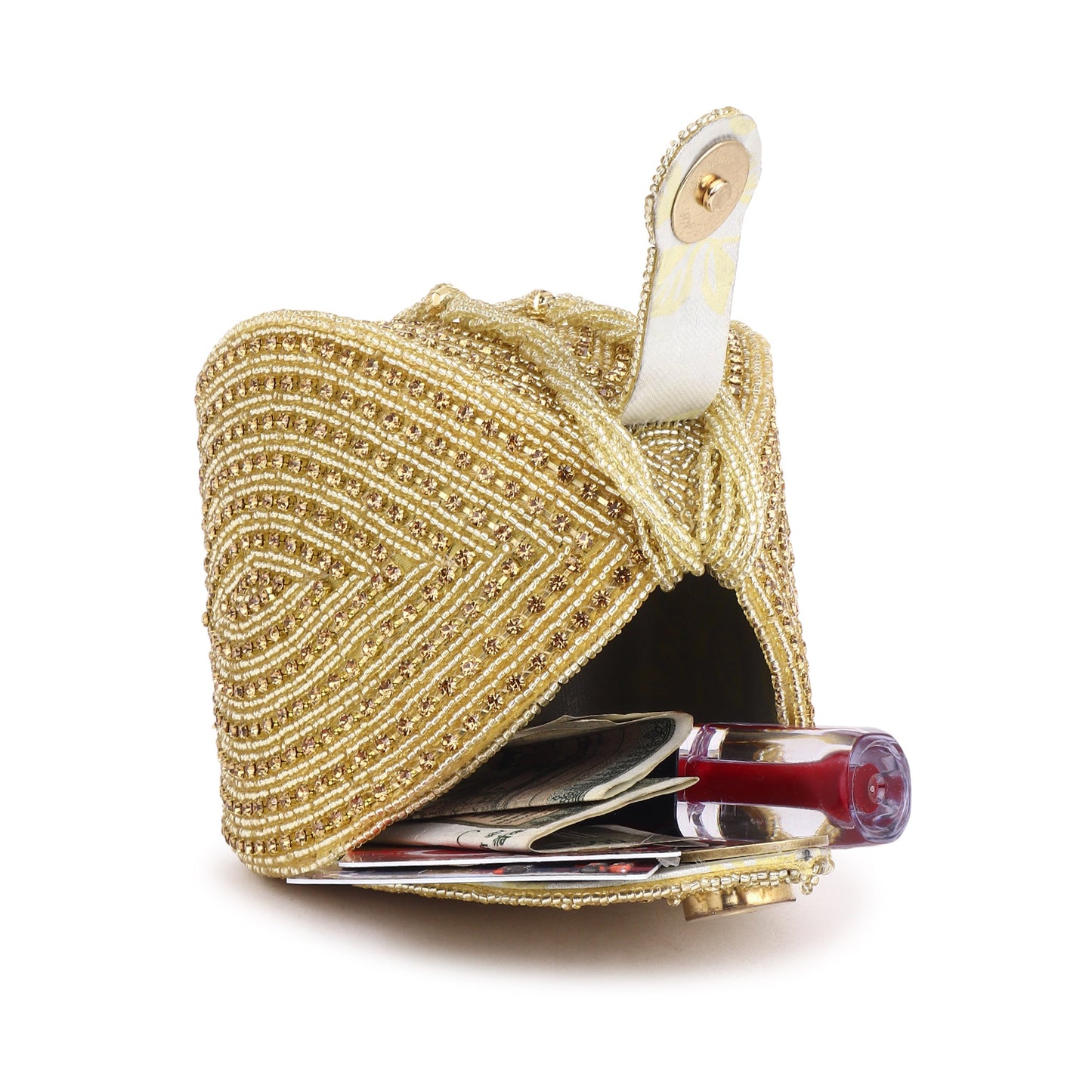 Crusset Potli Clutch & Wedding Embroidered Embellished Potli Clutch CL20717
