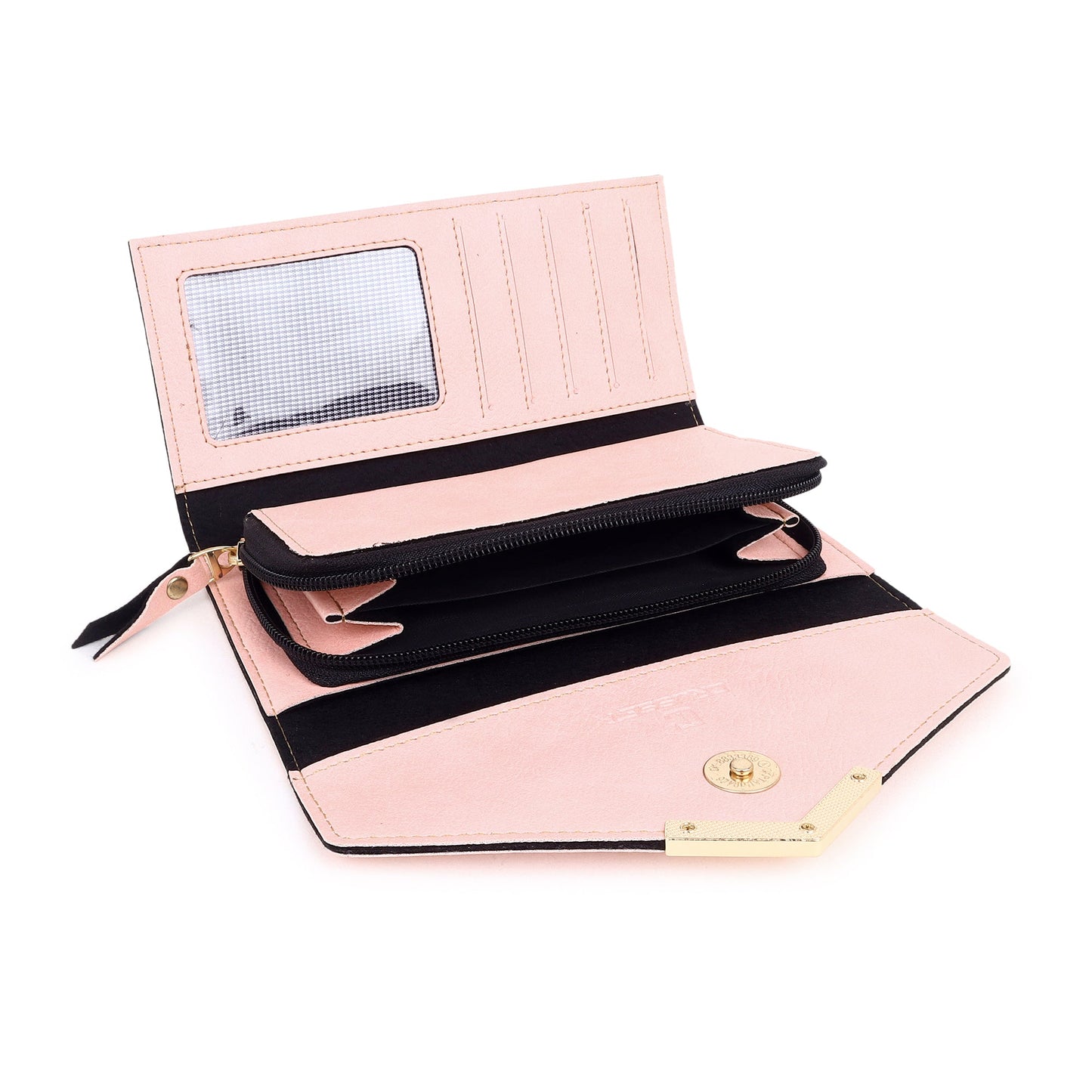 Crusset Women PU Three Fold Wallet CW20724
