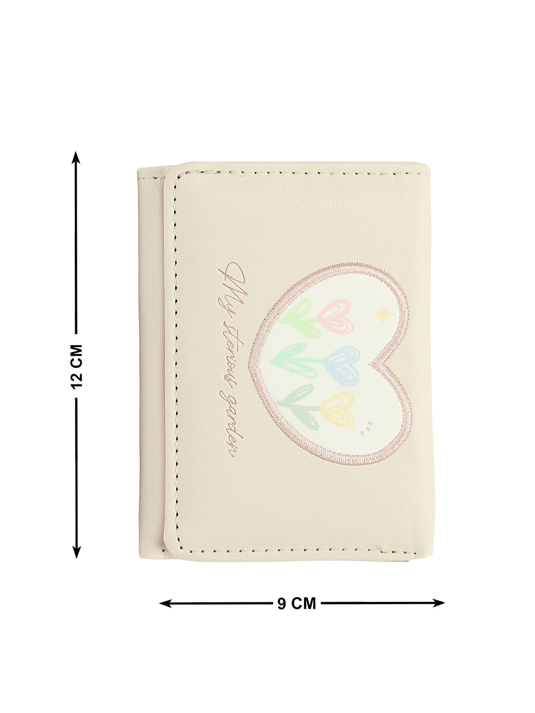 Crusset Wallet for Women – PU Ladies Purse with Button Closure | Two Fold Textured Women’s Wallet CW20765