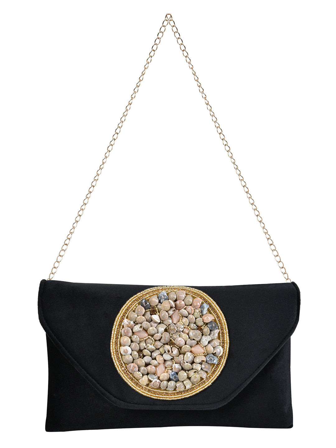 Ladies Suede Designer Clutch