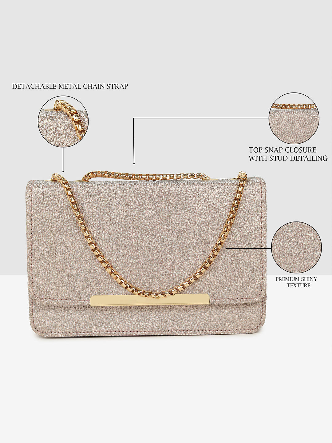 Pink Elegant Evening Clutch