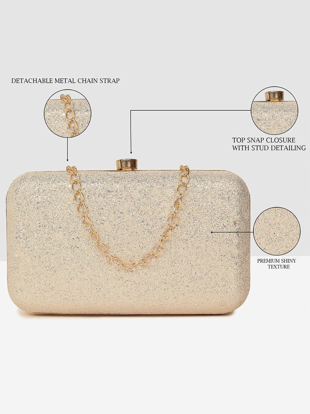 Peach Belle Clutch