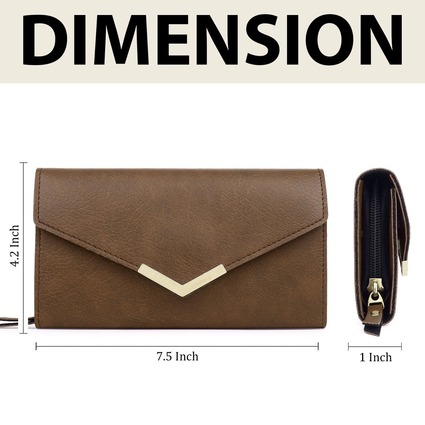 CRUSSET Women Envelope Wallet CW20726
