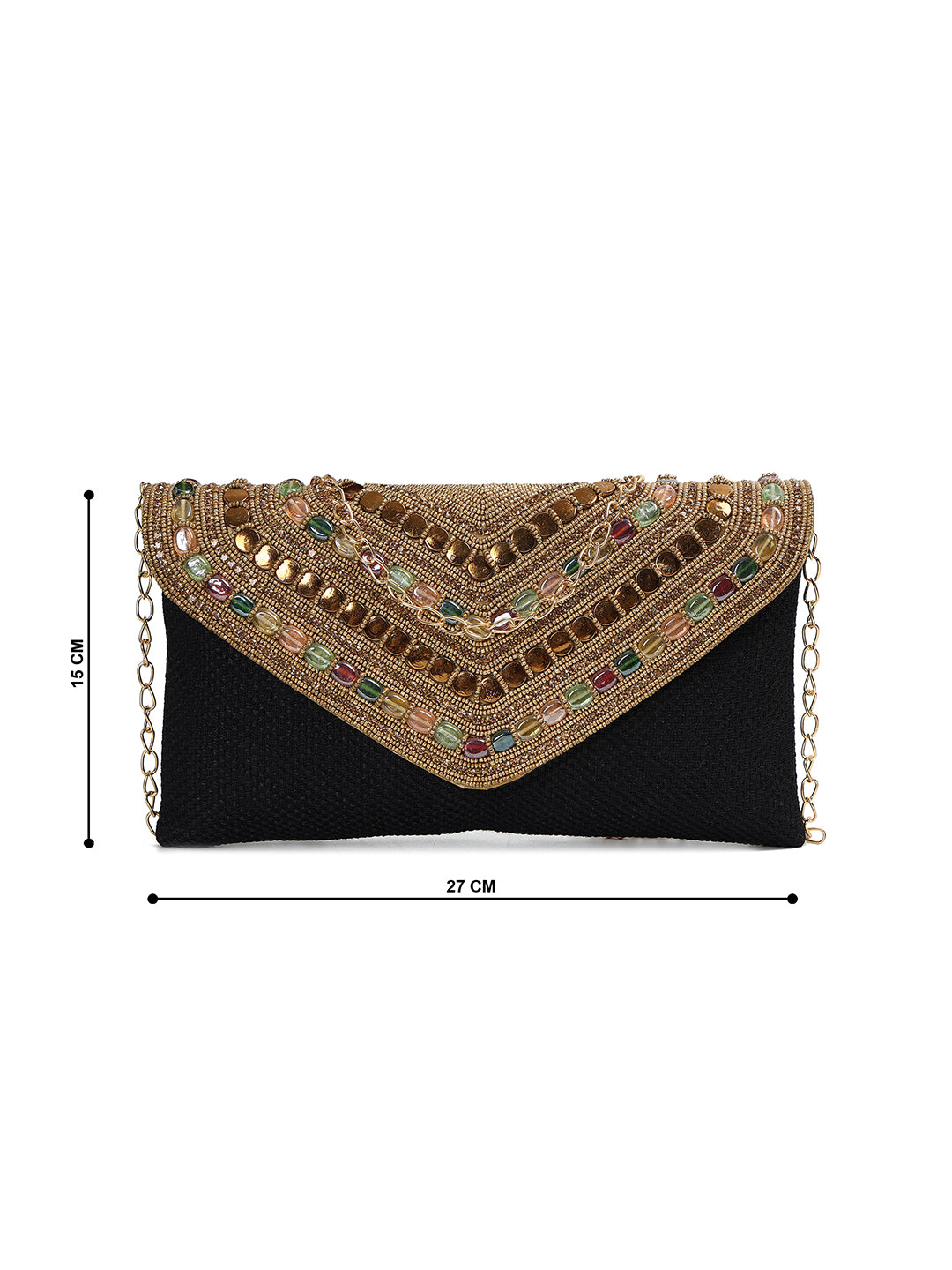 CRUSSET Embroidered Purse With Shoulder StrapCL20771