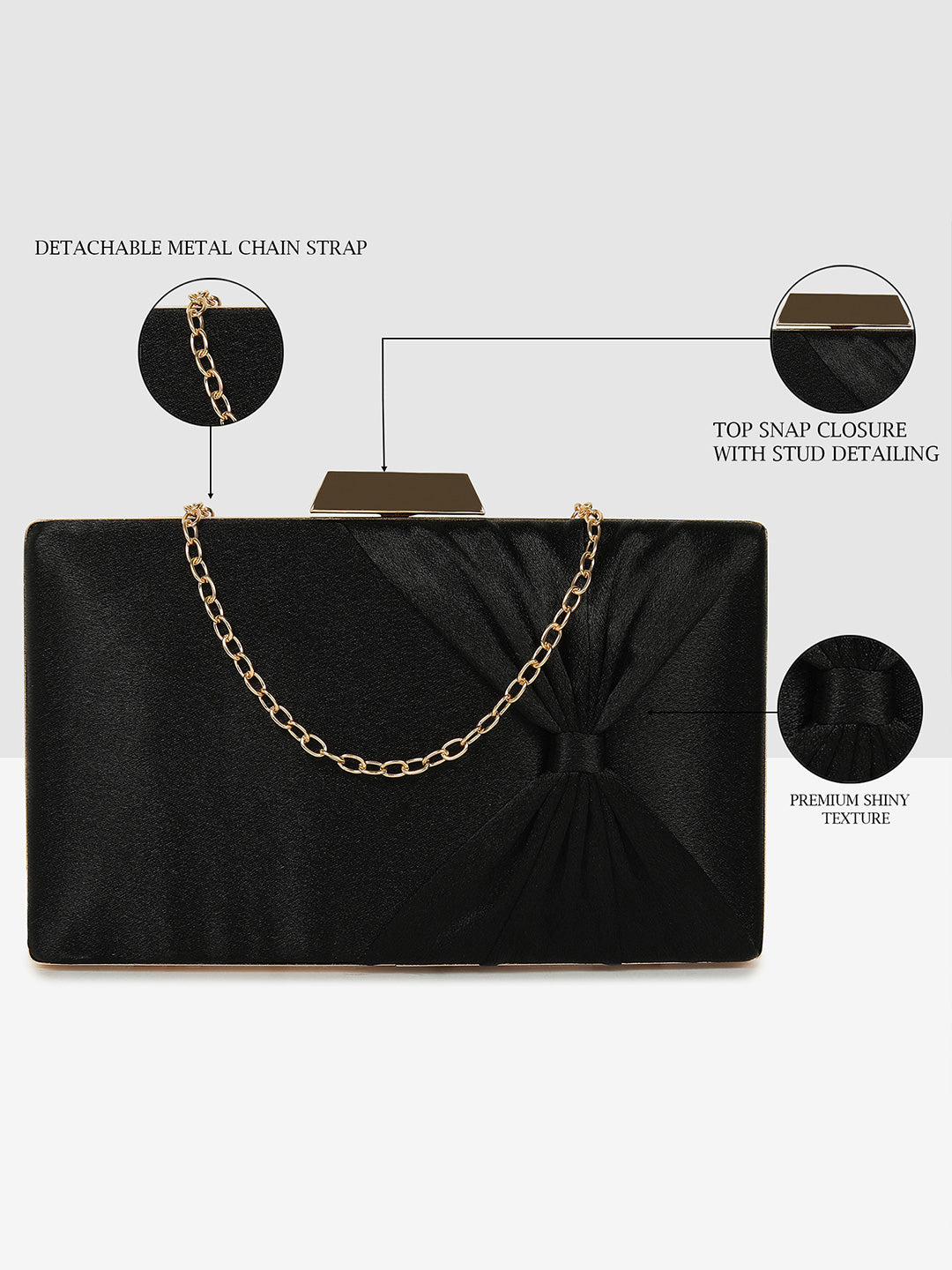 Sparkle Framed Clutch
