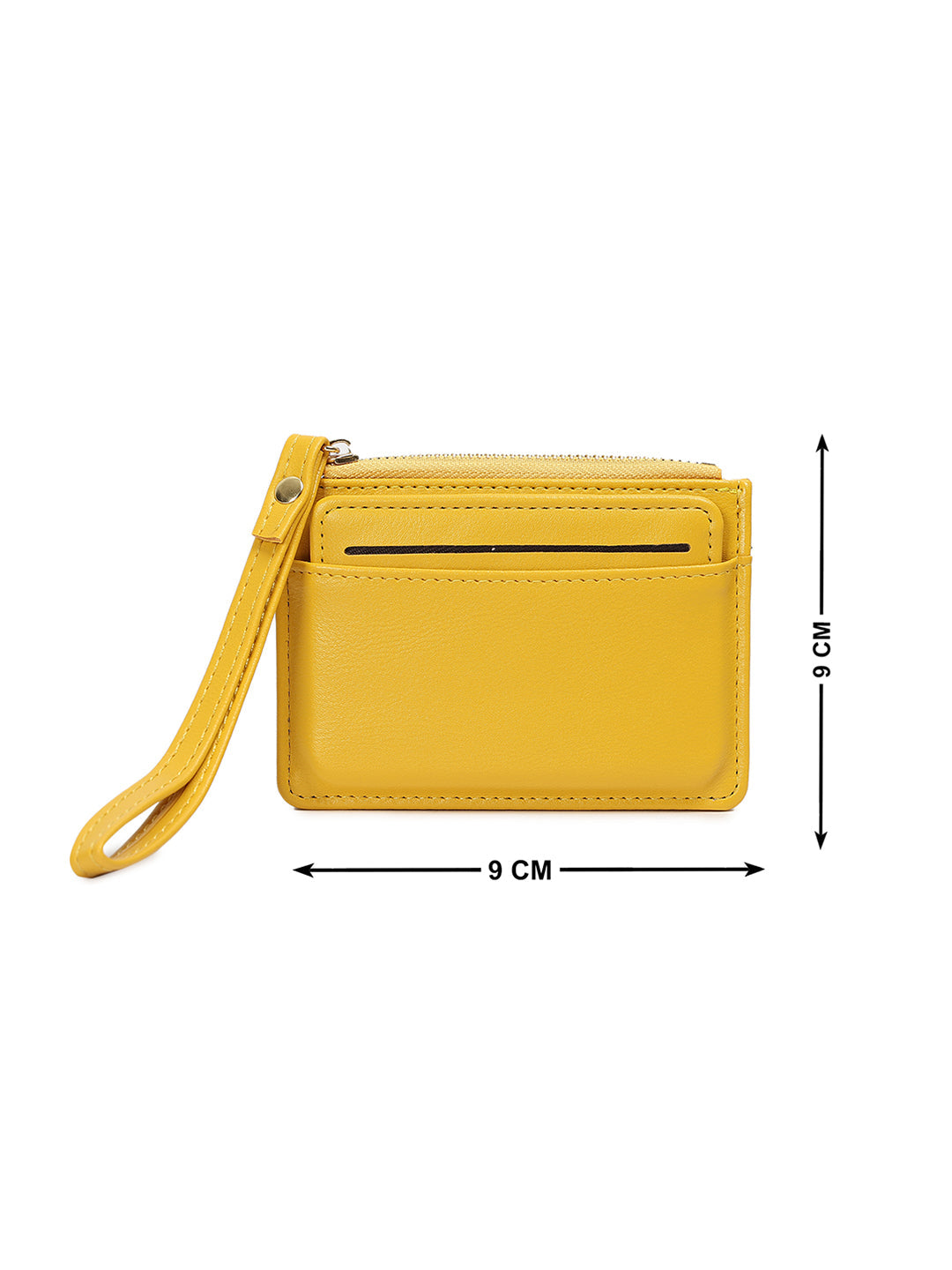 Crusset Wallet for Women – PU Ladies Purse with Button Closure | Two Fold Textured Women’s Wallet CW20771