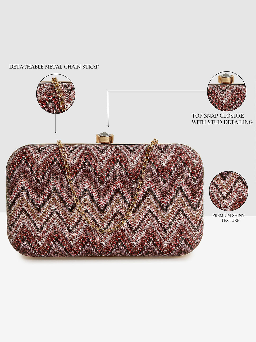 Multicolor-Style Frame Clutch