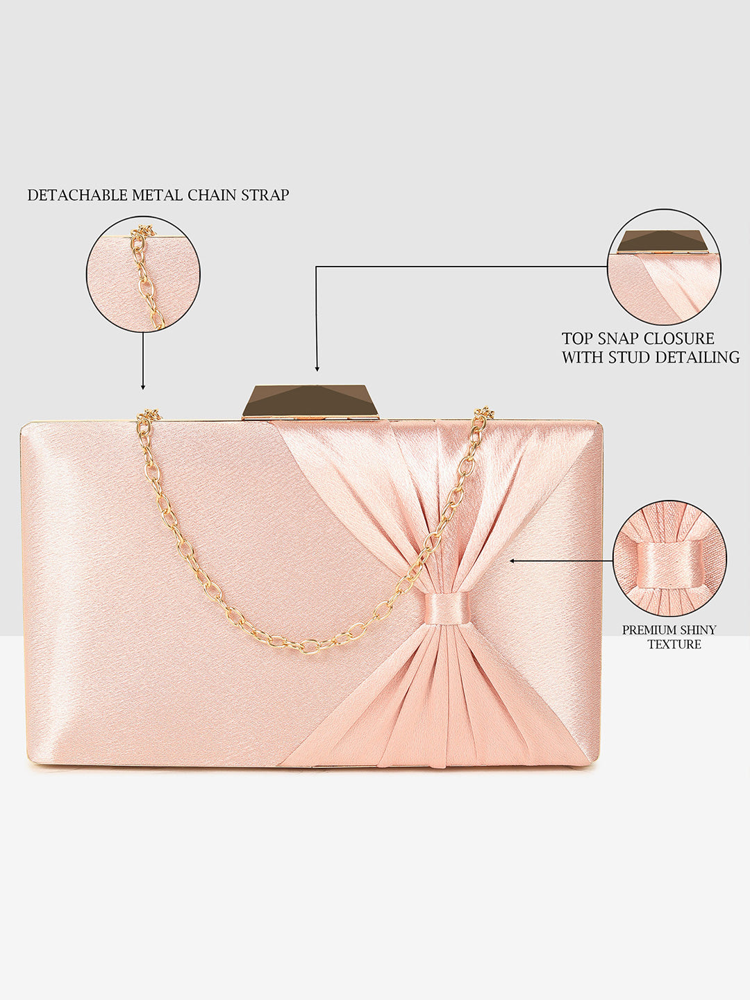 Ladies Pink Clutch