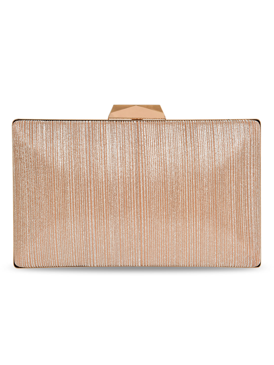 Ladies Gold Sparkle Clutch