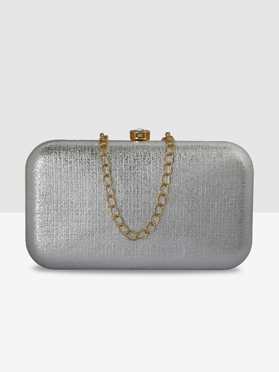 Ladies Handicraft Hand Embroidered Box Clutch