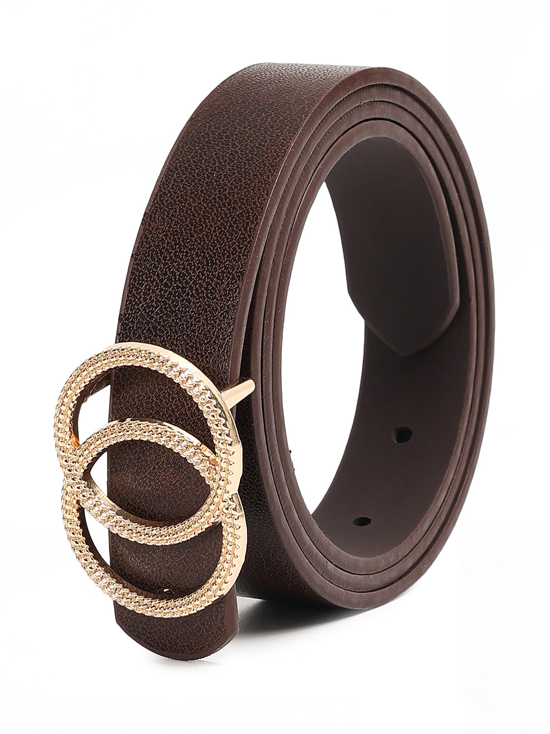 CRUSSET Women Textured PU BeltQA5573