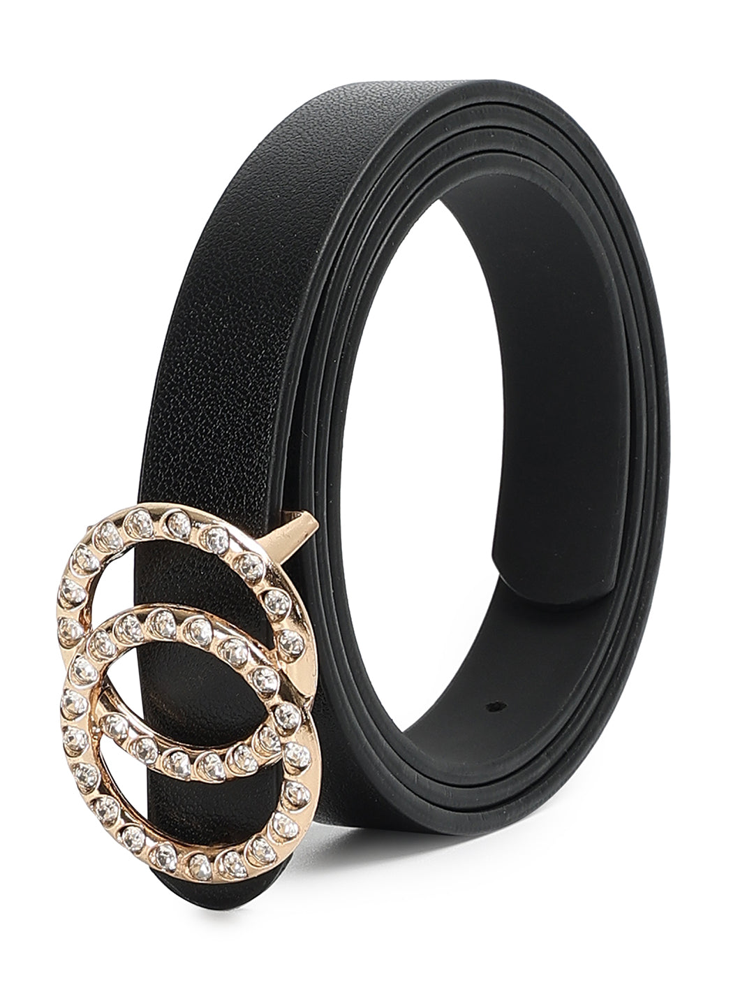 CRUSSET Women Textured PU BeltQA5575