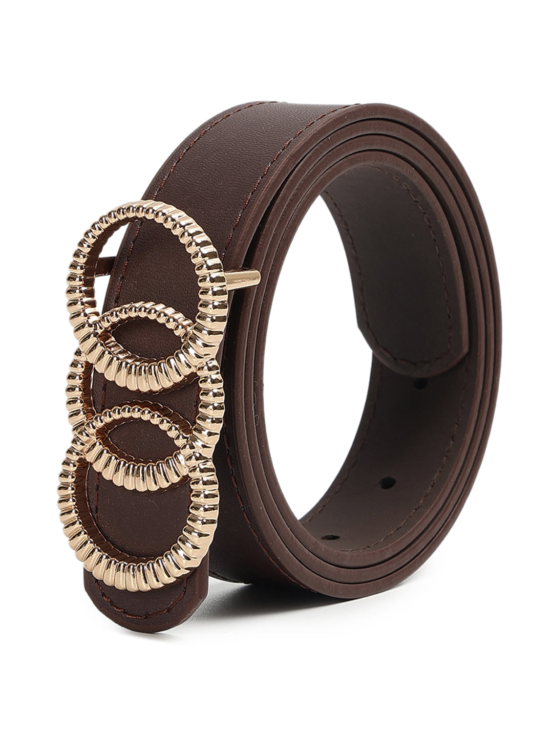 CRUSSET Women Textured PU BeltQA5577