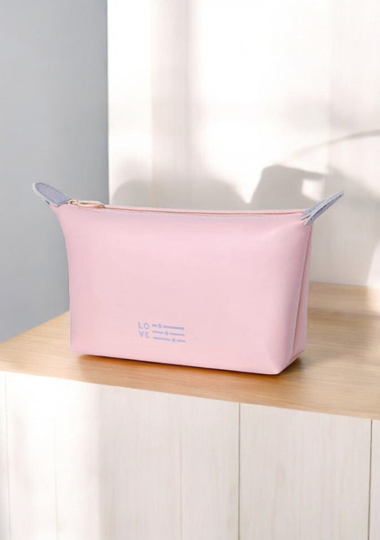 CRUSSET Unisex Solid Waterproof Vanity Pouch Travel AccessoryCL20738