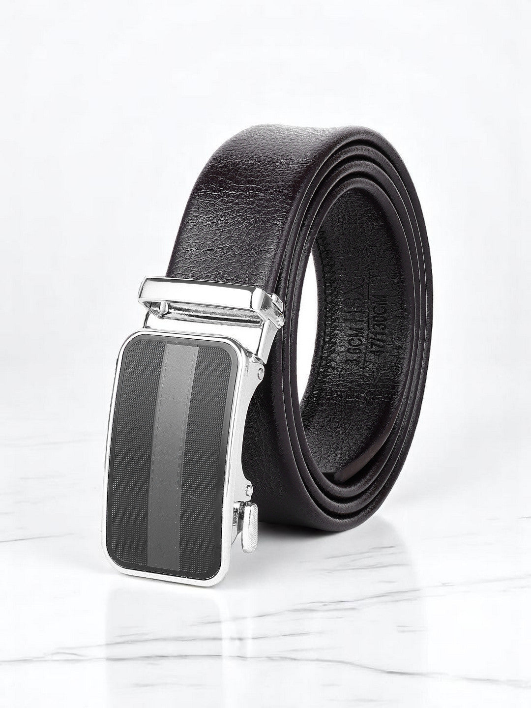 CRUSSET Men Textured Formal BeltCI5624