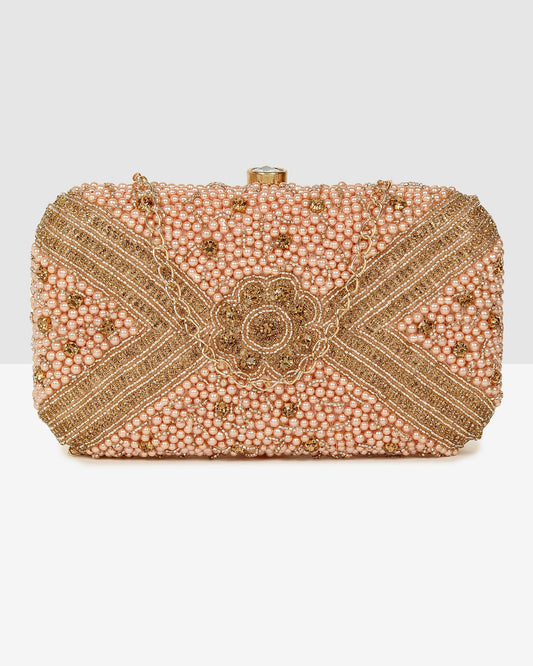 Ladies Off White Purse Handbag