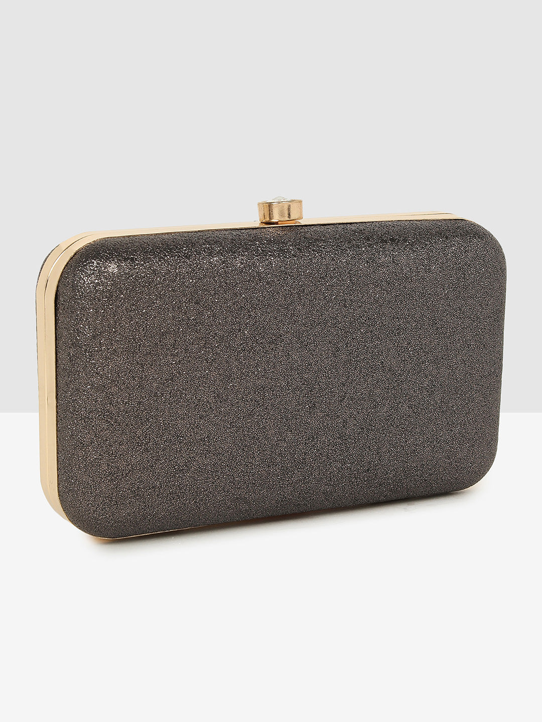 Midnight Chic Chain Clutch