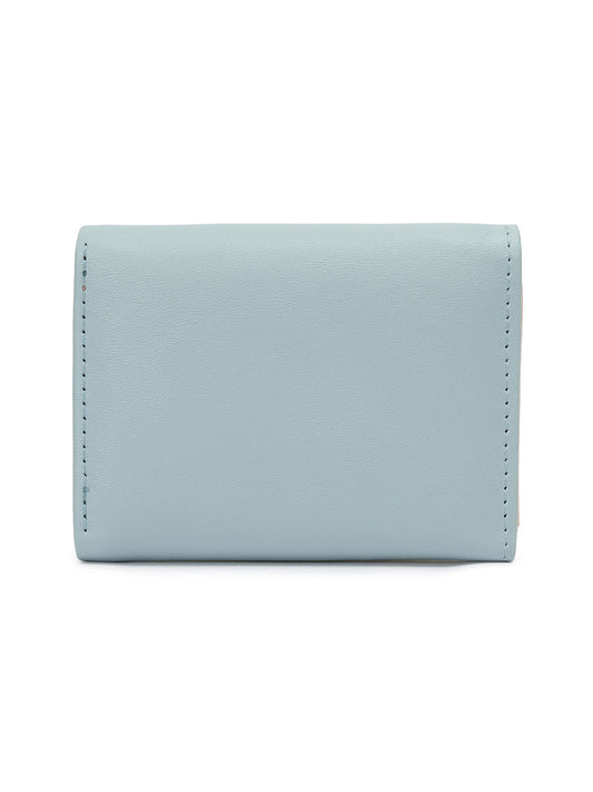 Crusset Wallet for Women â€“ PU Ladies Purse with Button Closure | Two Fold Textured Womenâ€™s Wallet CW20766