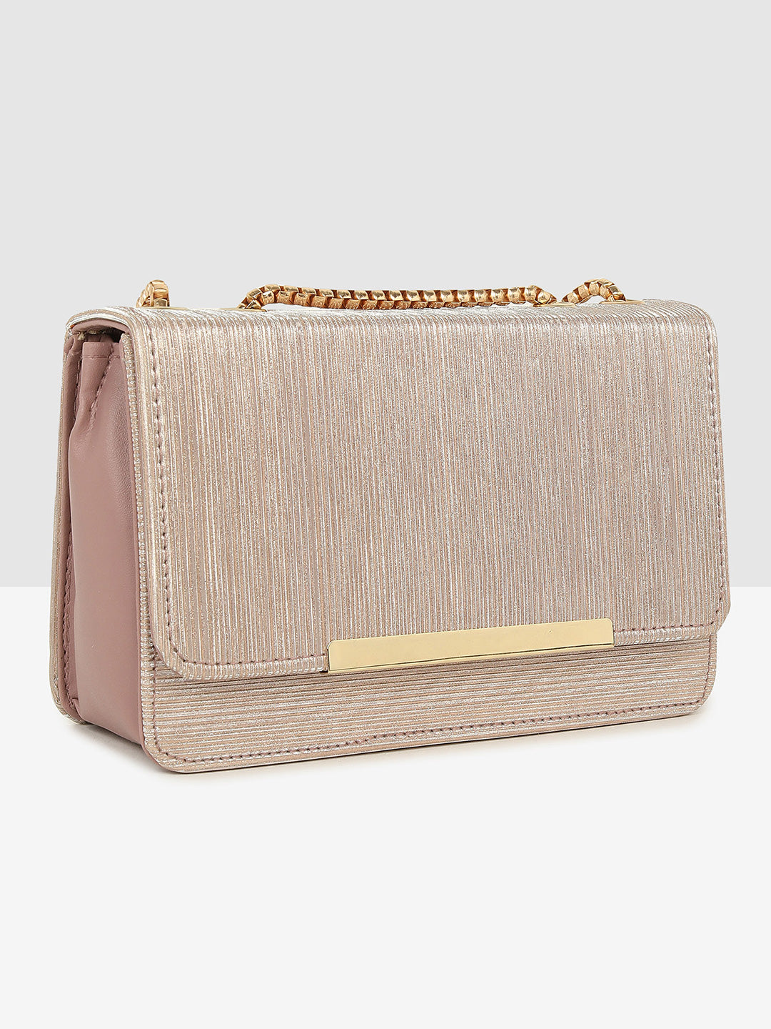 Gold Elegant Evening Clutch