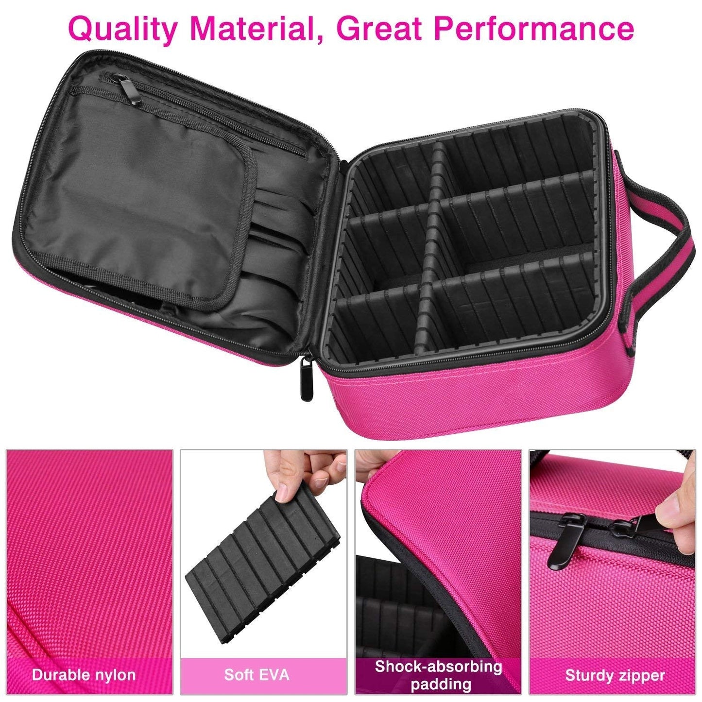 Crusset Textured Make Up Organiser CMO20769