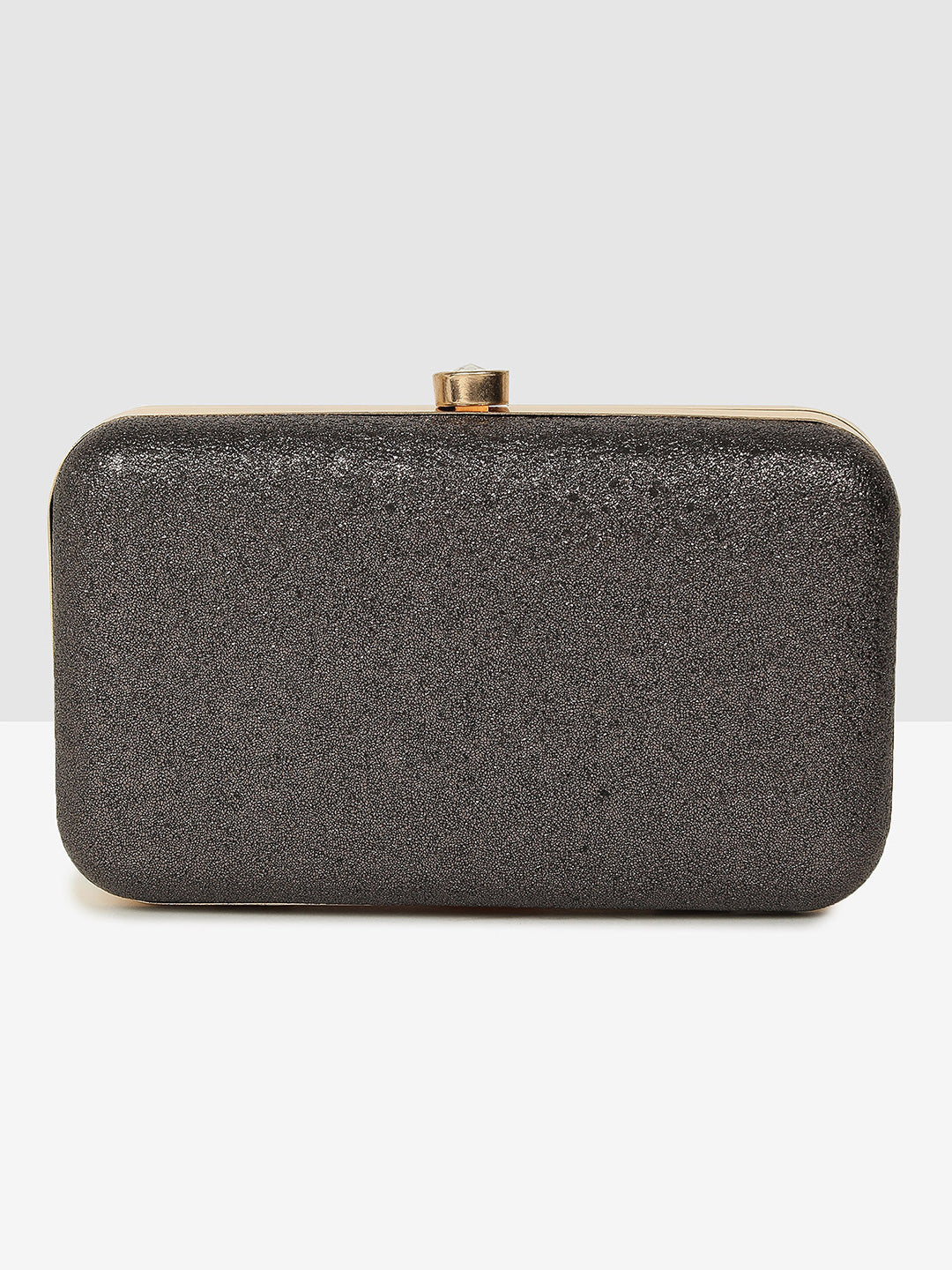 Midnight Chic Chain Clutch