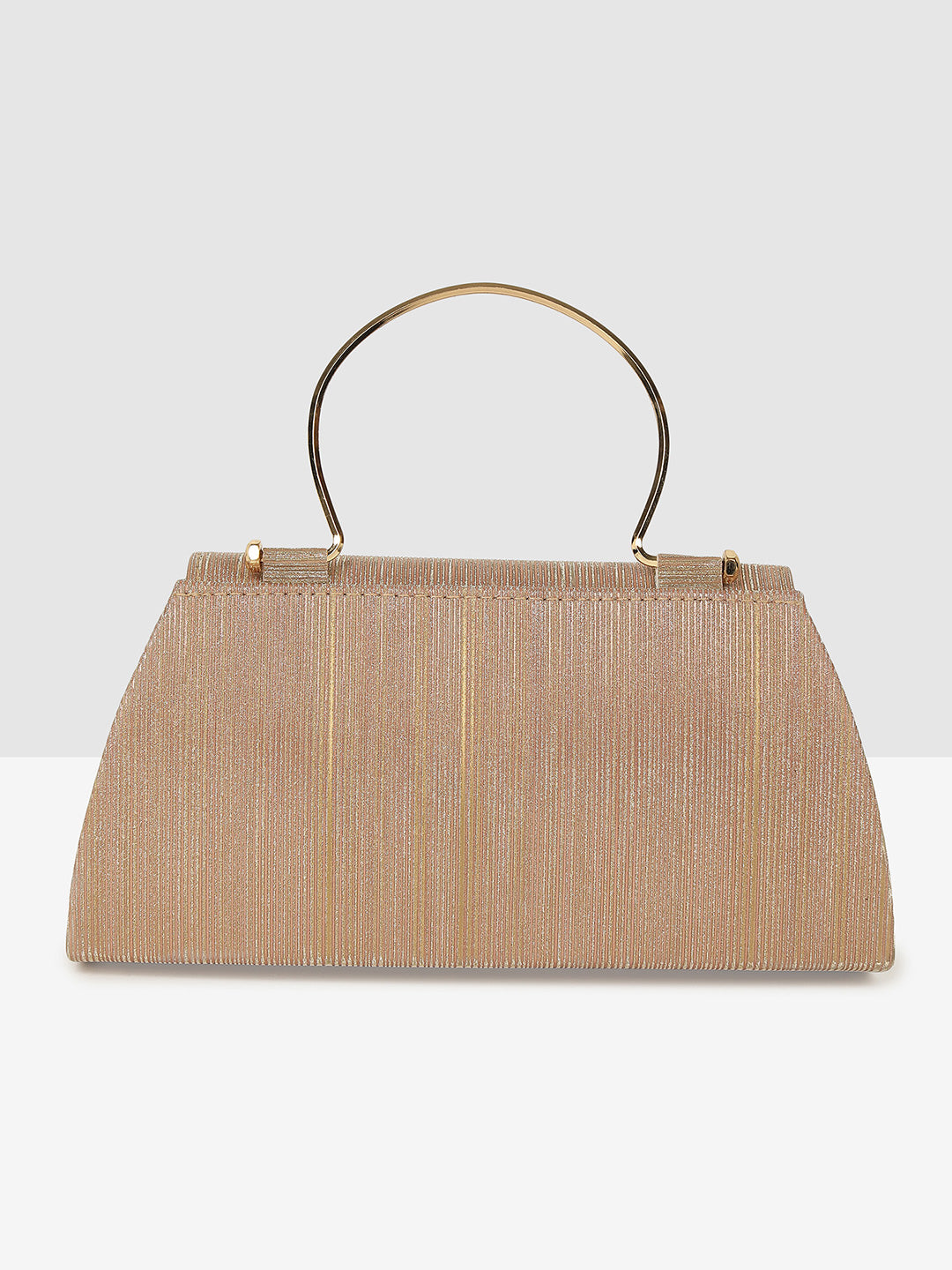 Elegant Ladies Handbag Golden Purse for Weddings & Parties