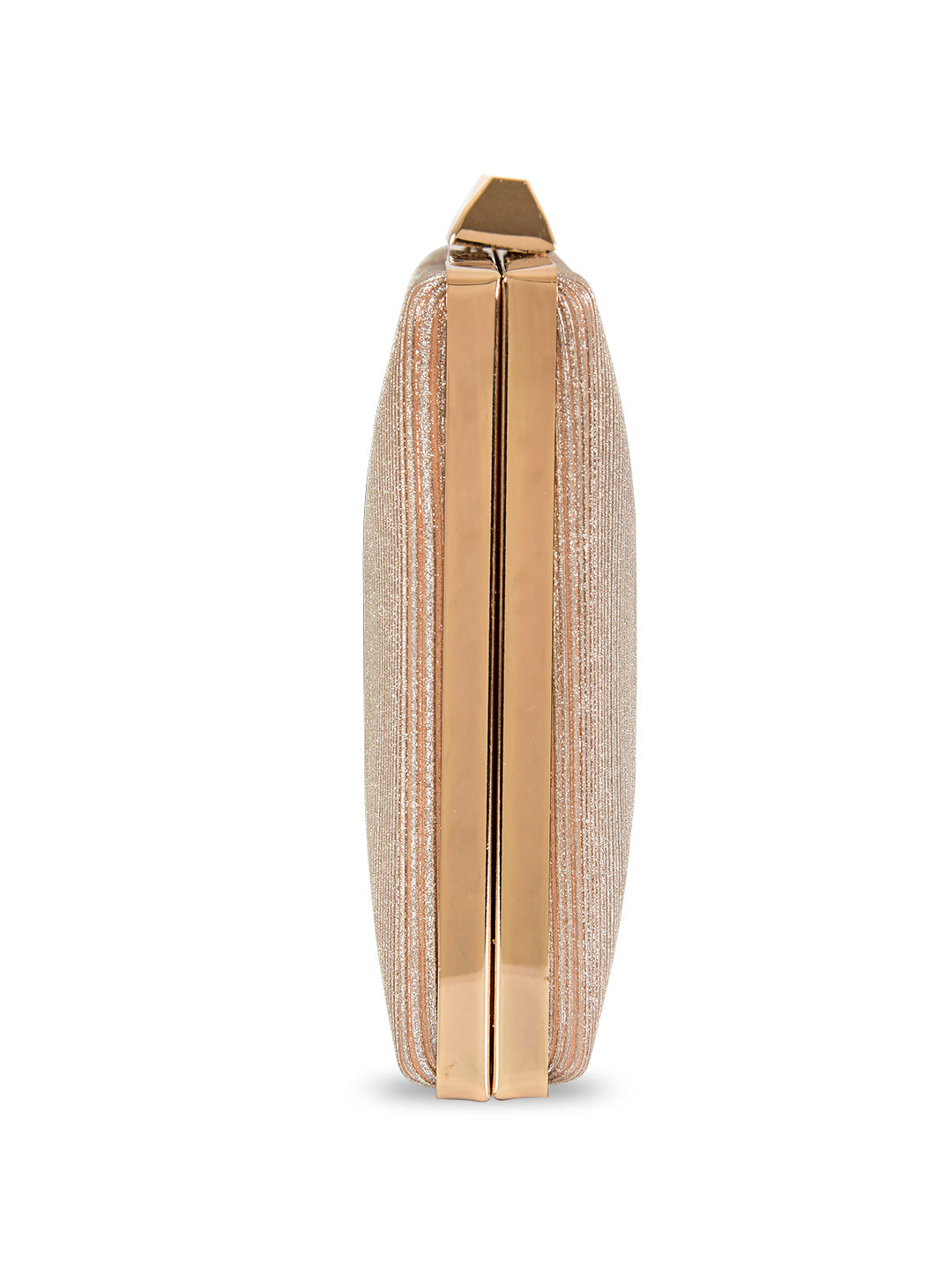 Ladies Gold Sparkle Clutch