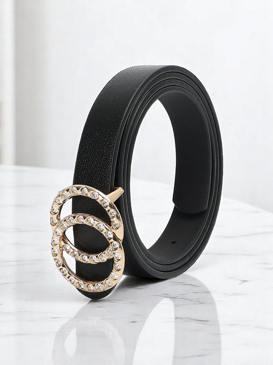 CRUSSET Women Textured PU BeltQA5575