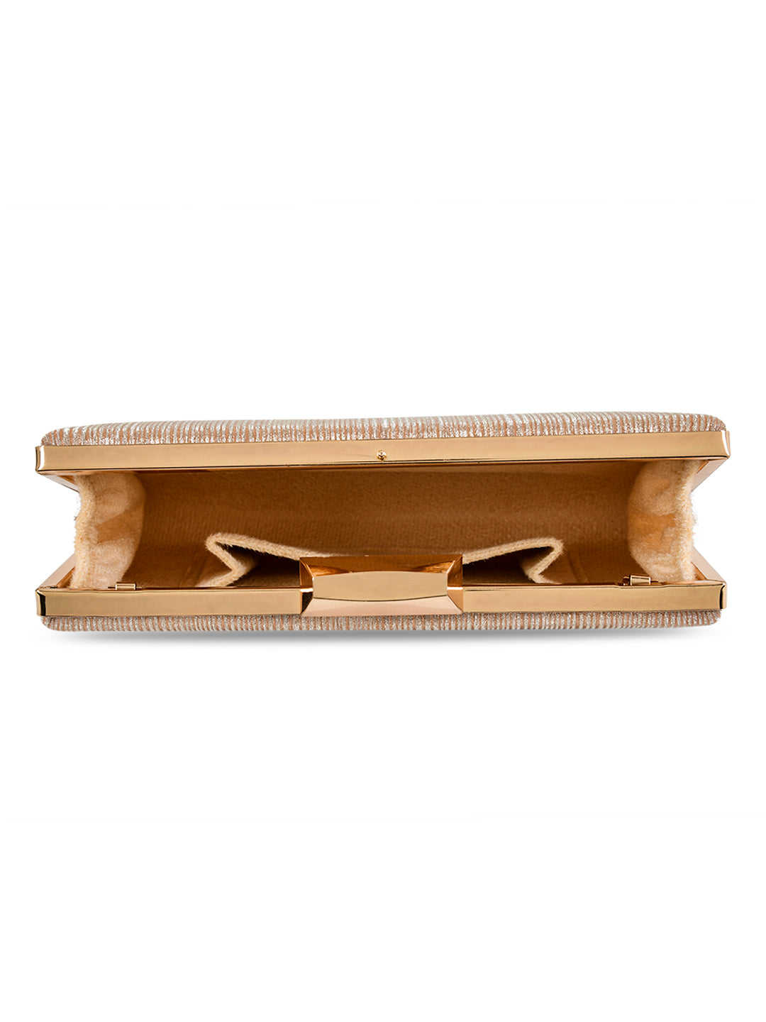 Ladies Gold Sparkle Clutch