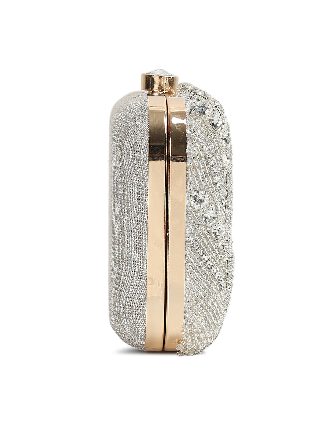 Crusset Embellished Box ClutchCL20773