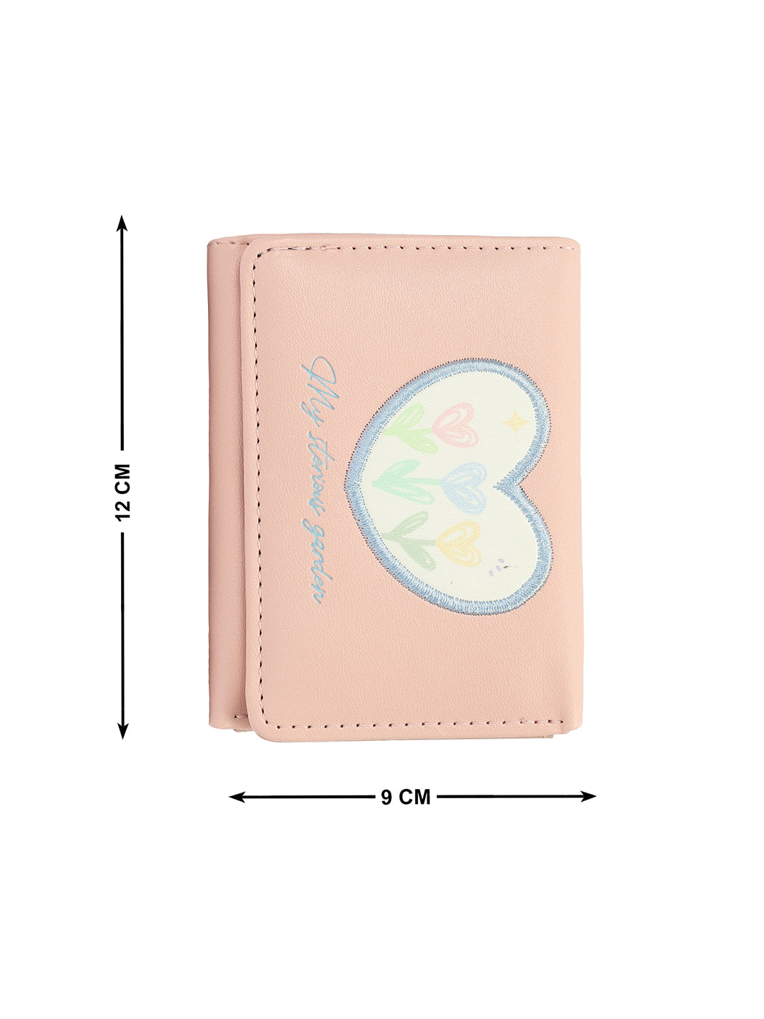 Crusset Wallet for Women â€“ PU Ladies Purse with Button Closure | Two Fold Textured Womenâ€™s Wallet CW20764