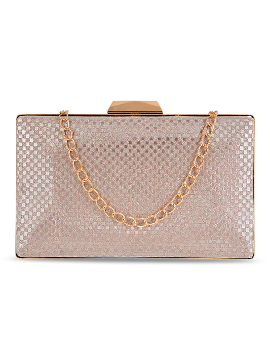 Ladies Pink Sparkle Clutch