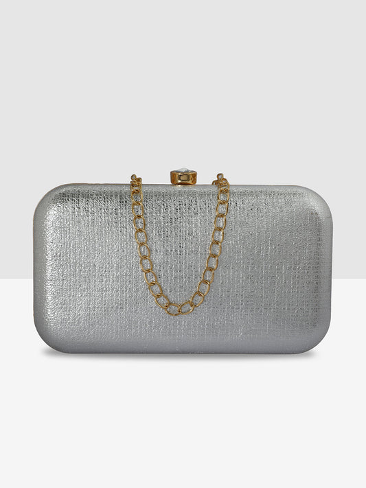 Ladies Handicraft Hand Embroidered Box Clutch